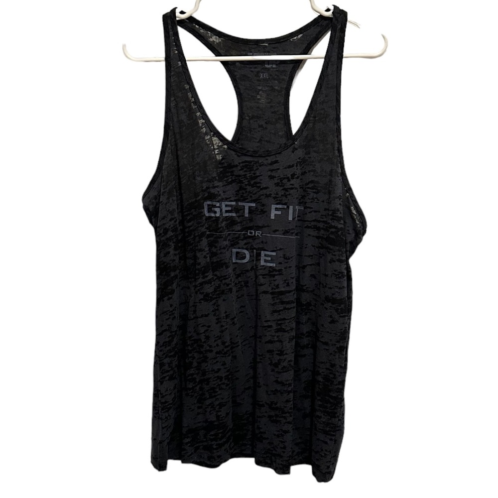 Ranger Up “Get Fit Or Die” Athletic Tank Top XXL